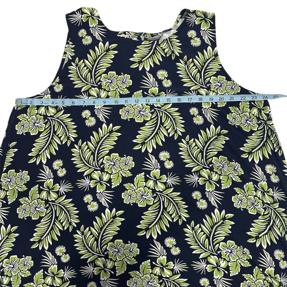 Allison Brittney Tropical Hawaiian Print Sleeveless Knee Length Dress Size 2X - Picture 7 of 7
